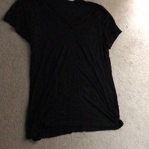 shirt w cross cross in the front